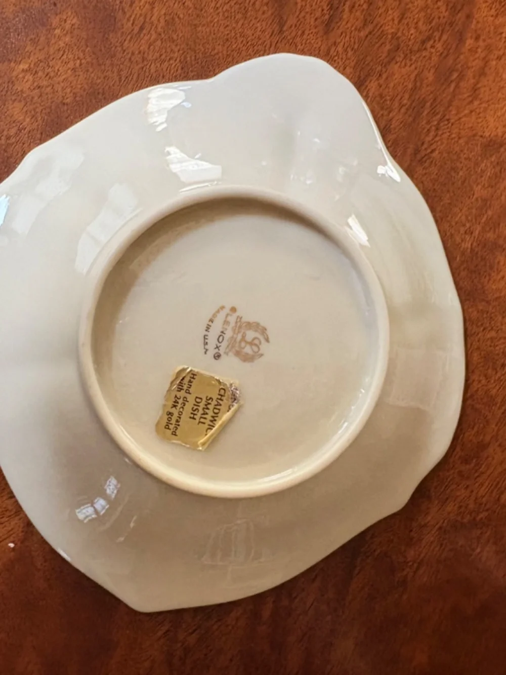 Lenox candy dish